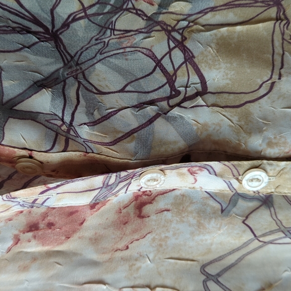 Sheer Flower Blouse - Picture 4 of 10